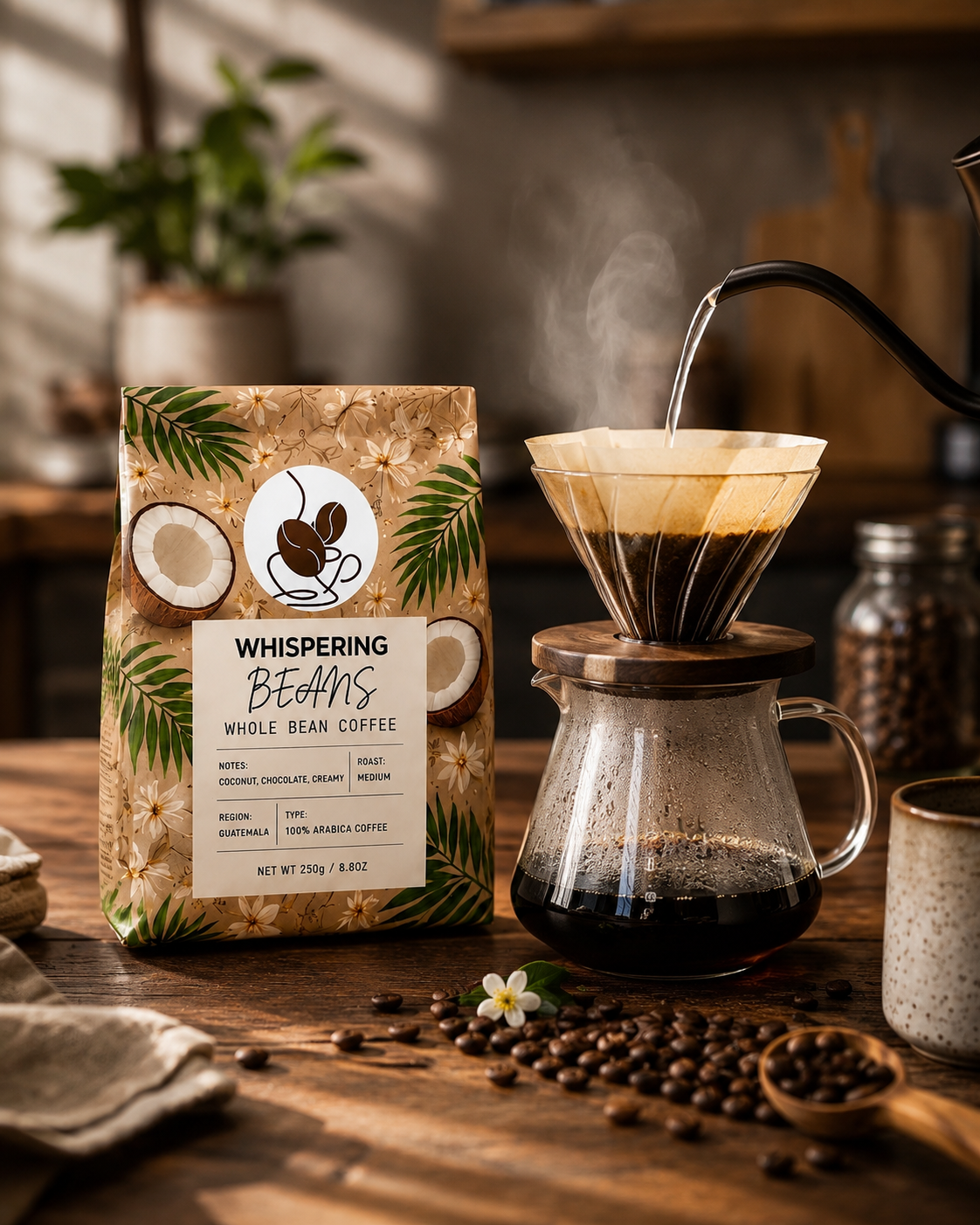 Coconut Chocolate Creamy Coffee - Image 4