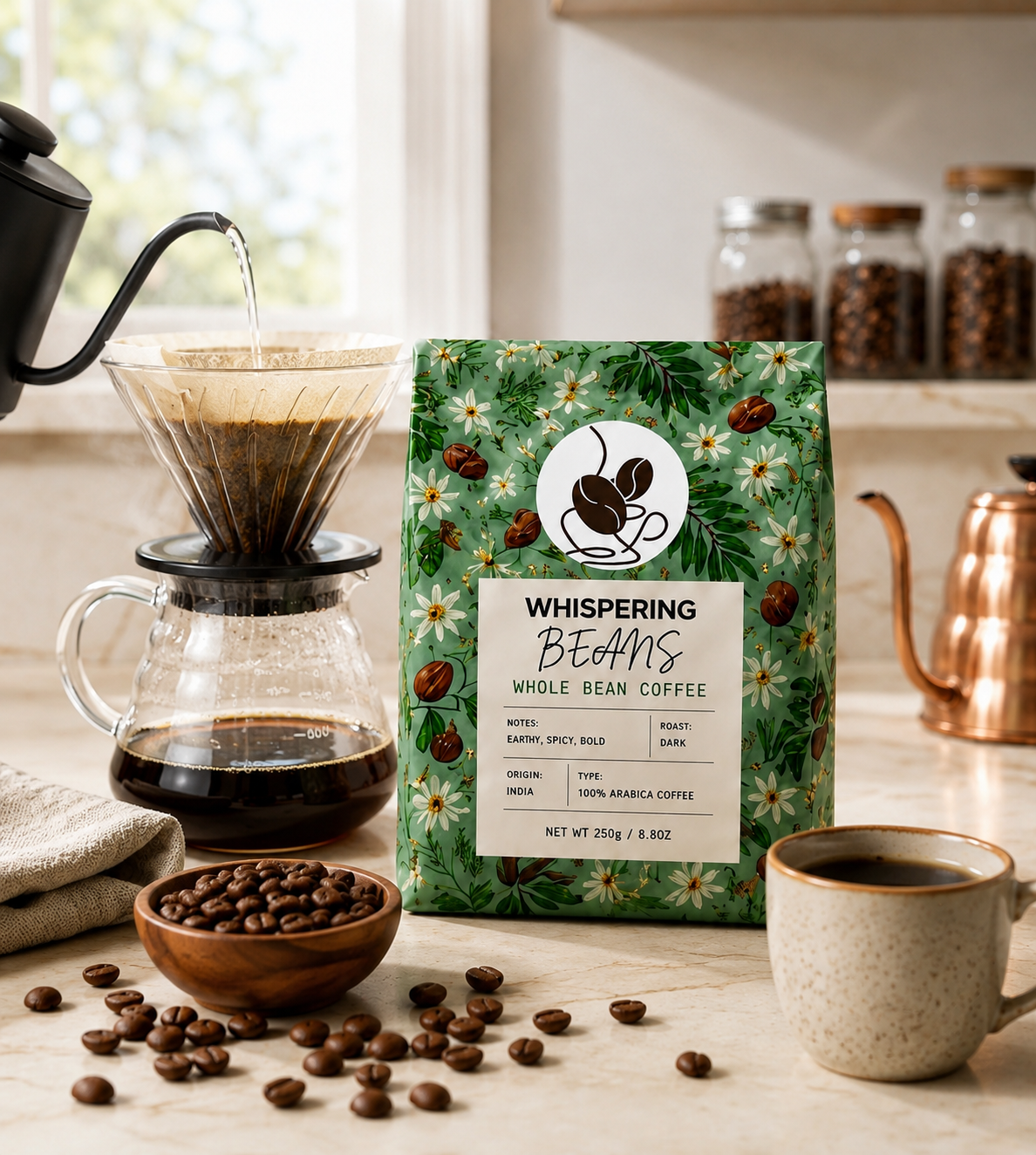 Earthy Spicy Bold Coffee - Image 2
