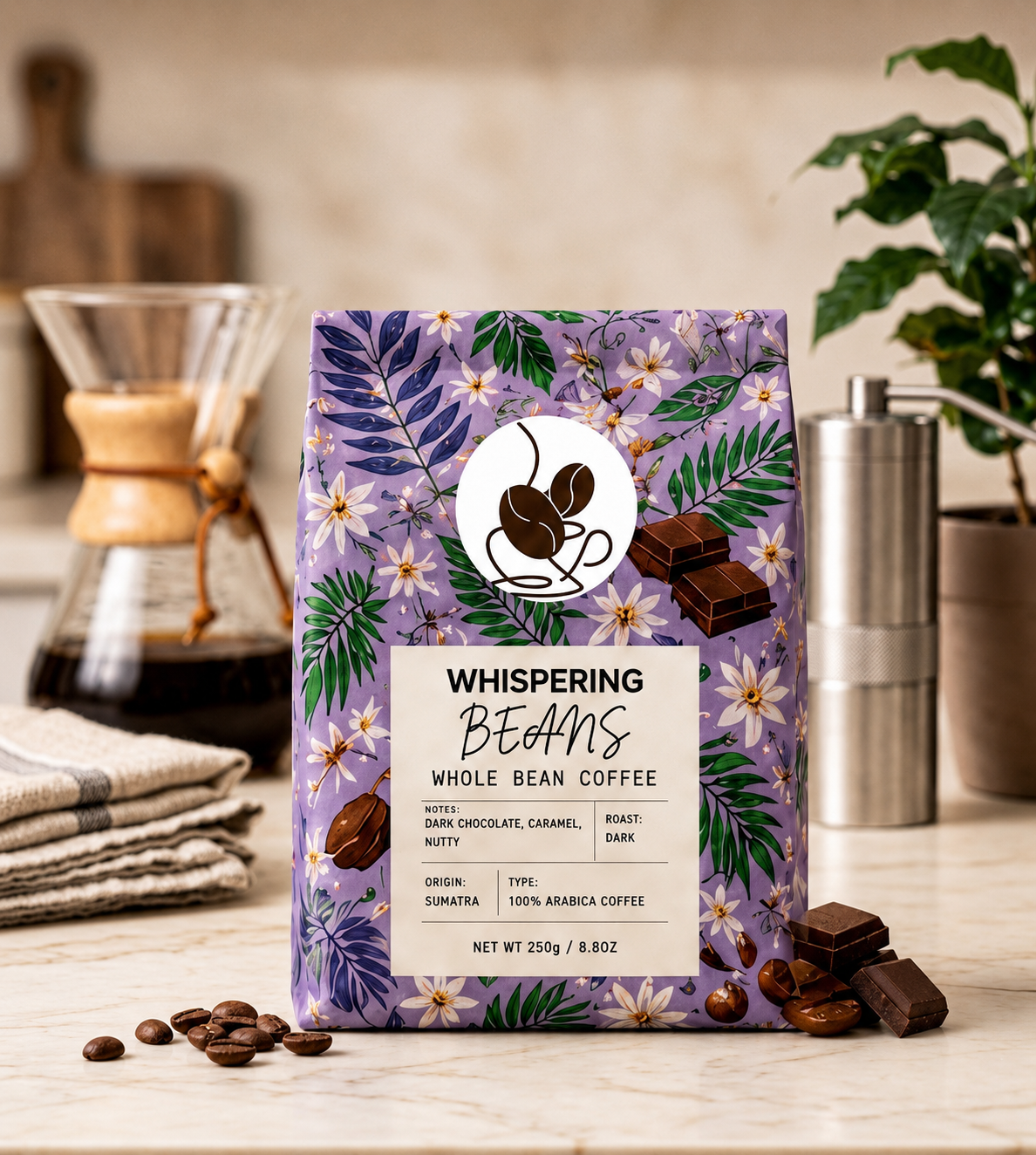 Dark Chocolate Coffee