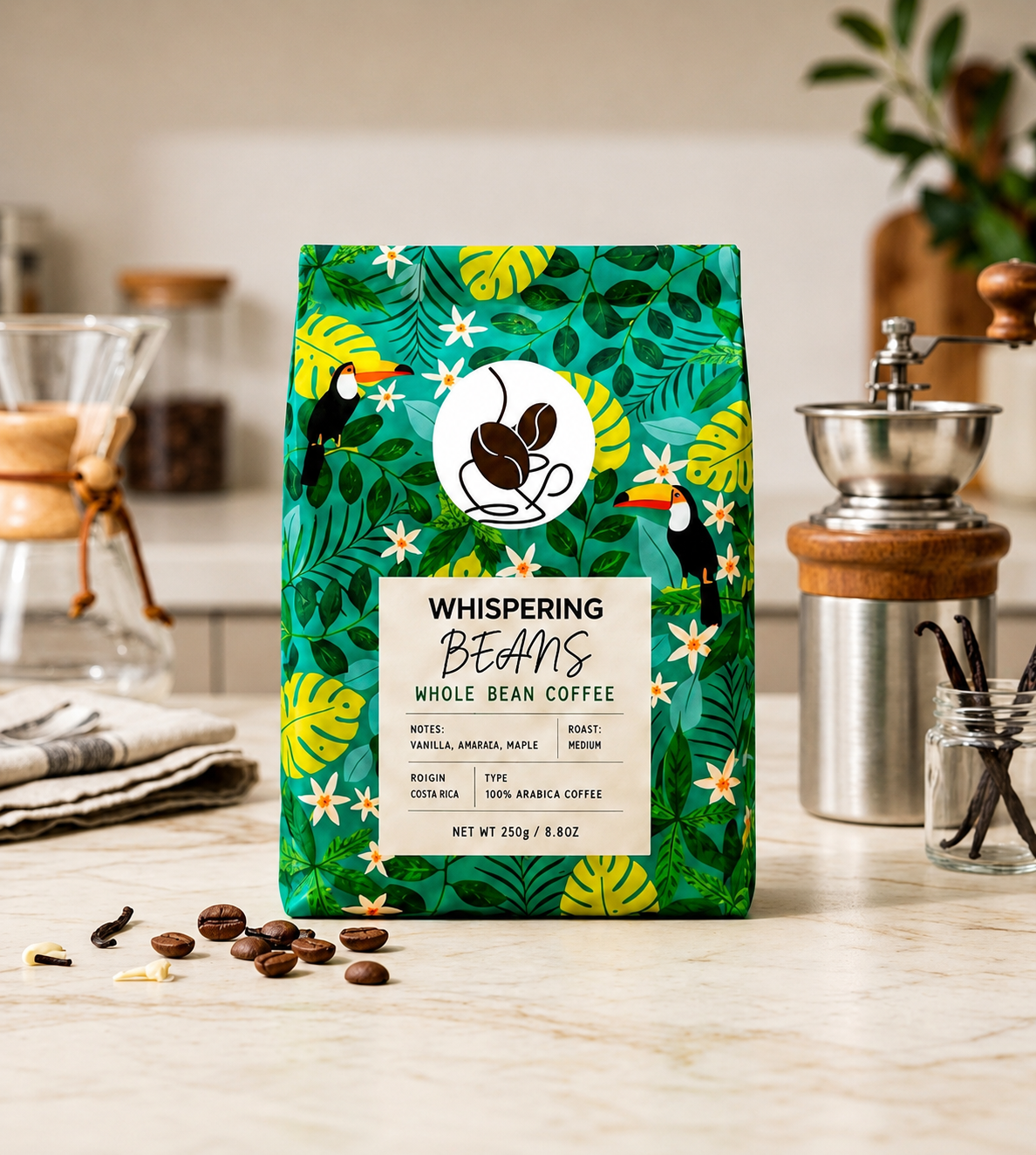Vanilla Maple Amarata Coffee