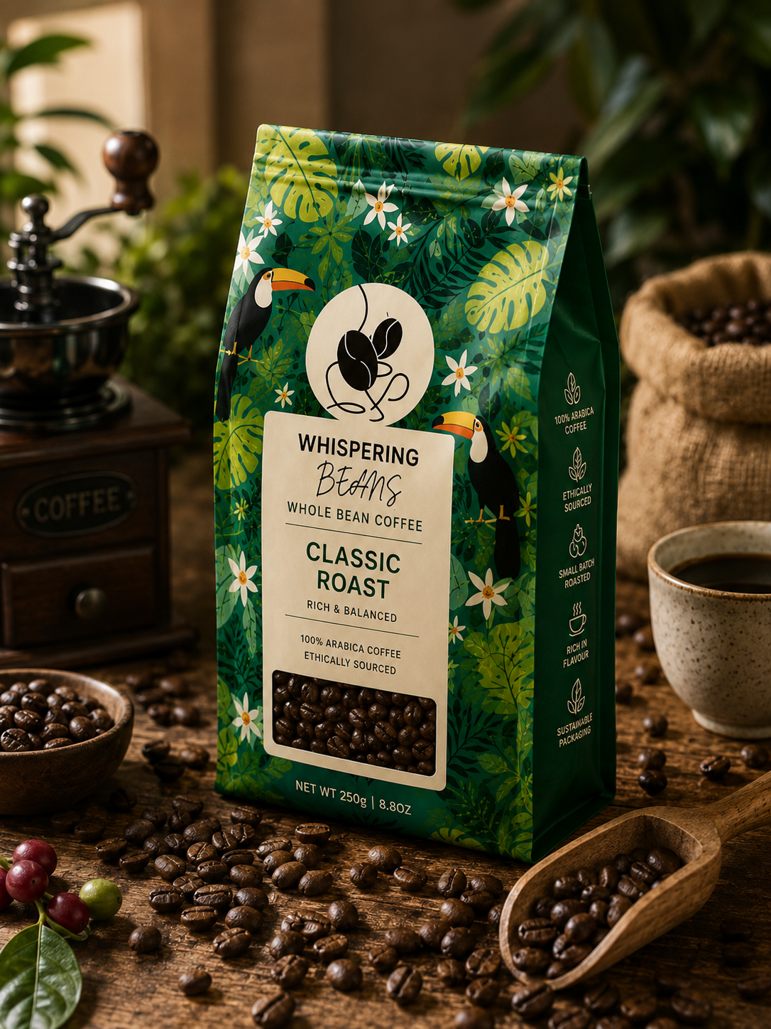 Classic Roast Whole Bean Coffee