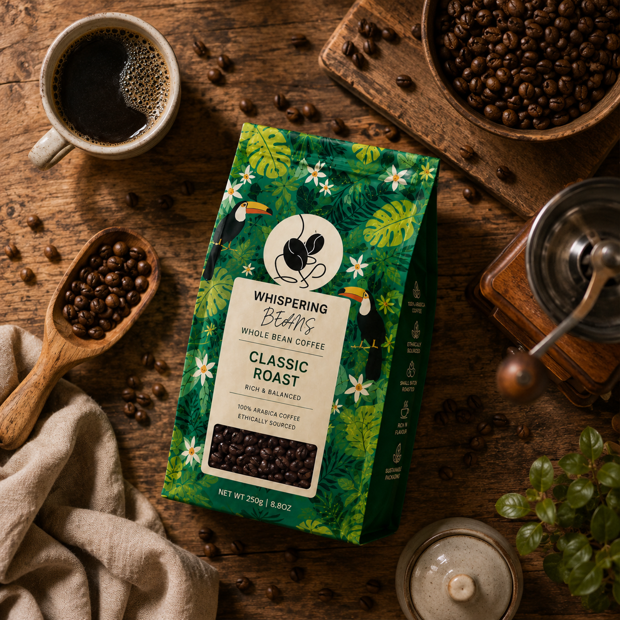 Classic Roast Whole Bean Coffee - Image 2