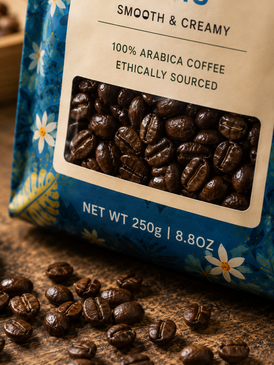 Vanilla Bliss Whole Bean Coffee - Image 3