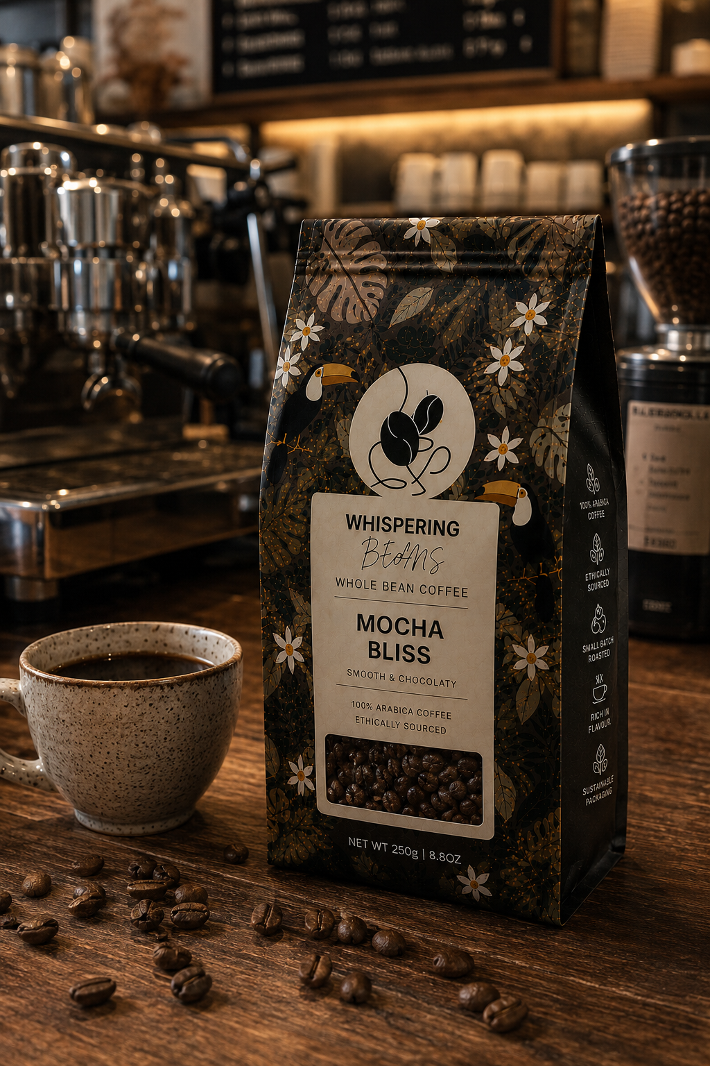 Mocha Bliss Whole Bean Coffee
