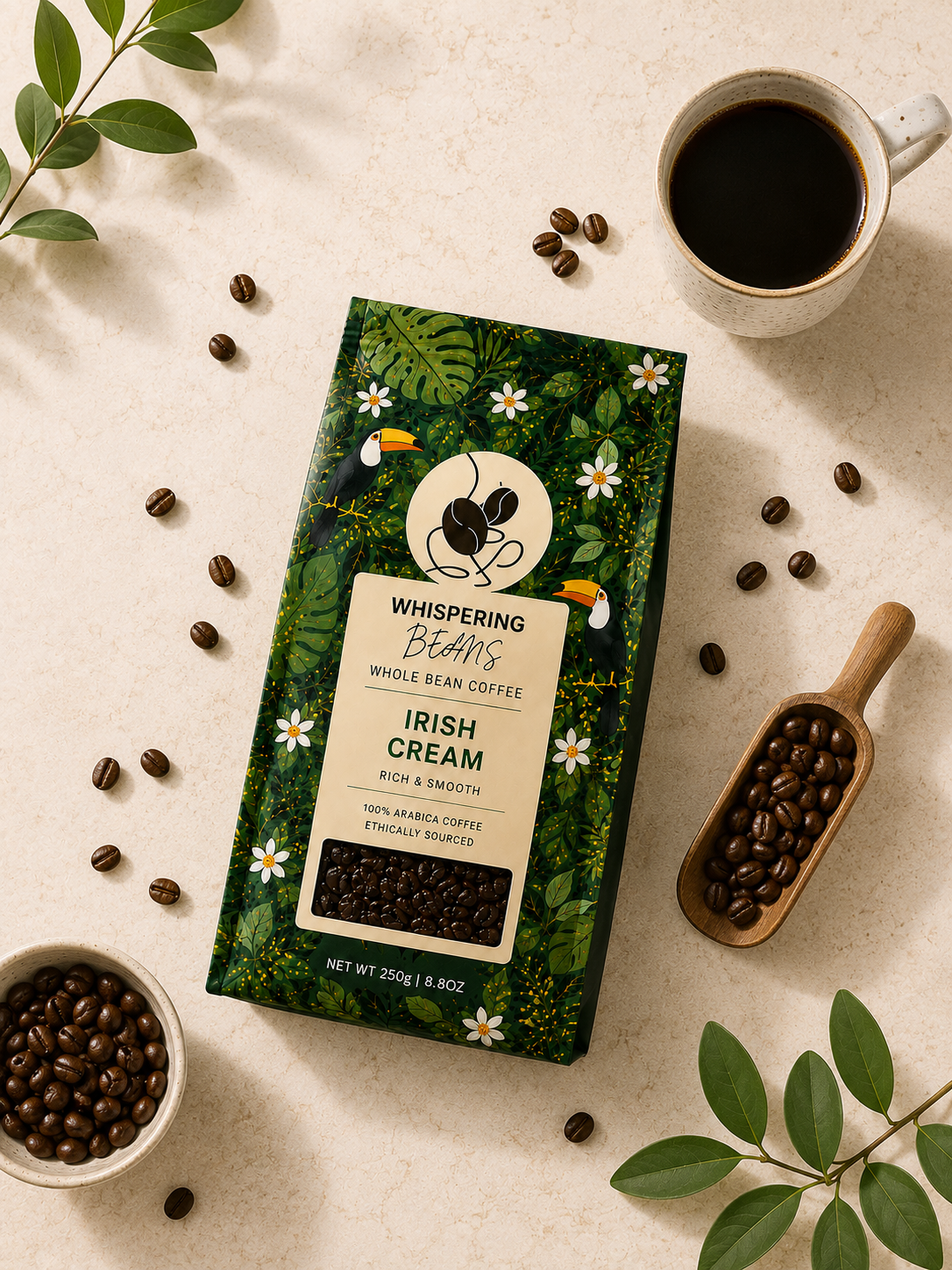 Irish Cream Whole Bean Coffee - Image 3