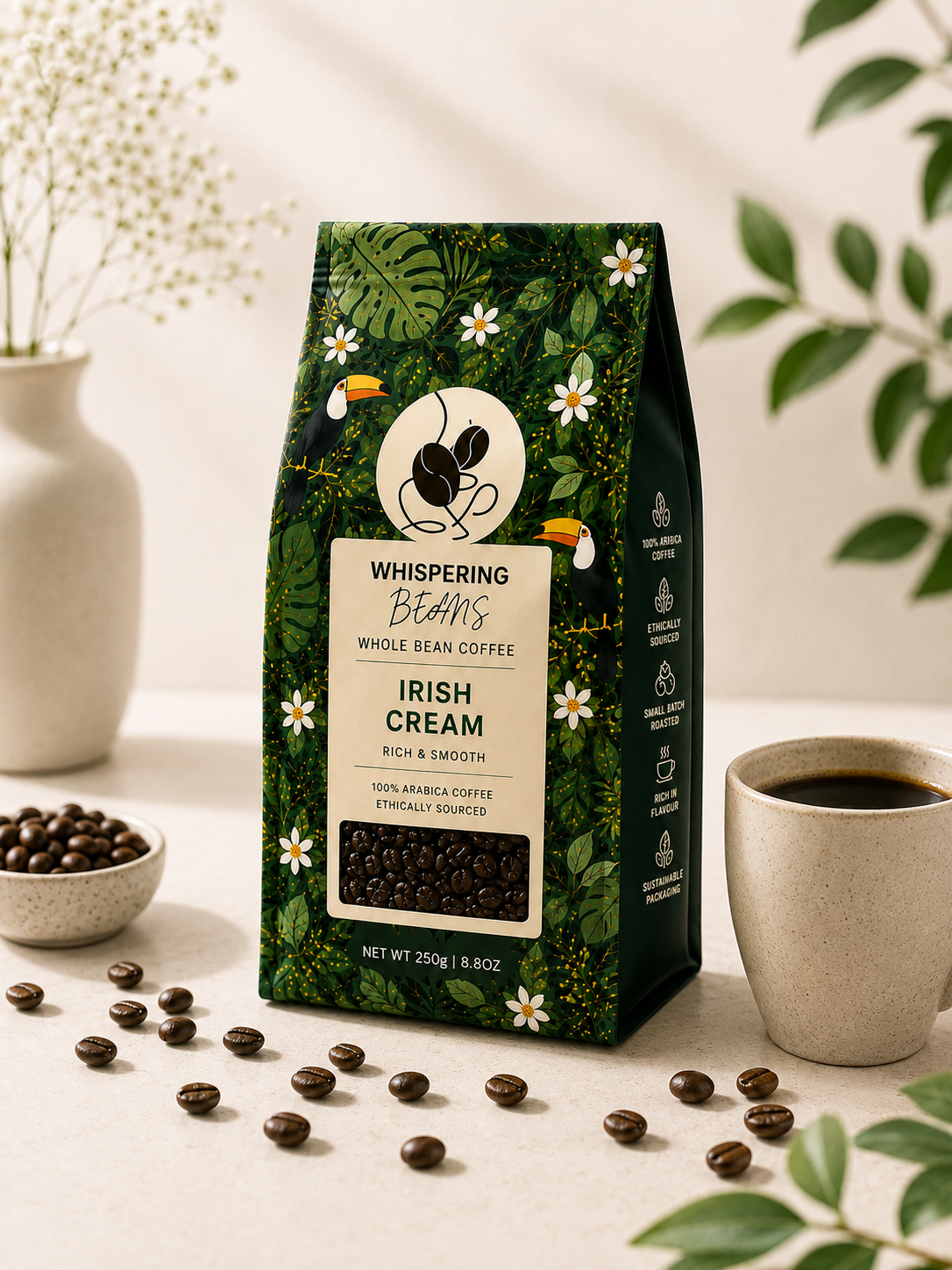 Irish Cream Whole Bean Coffee - Image 4
