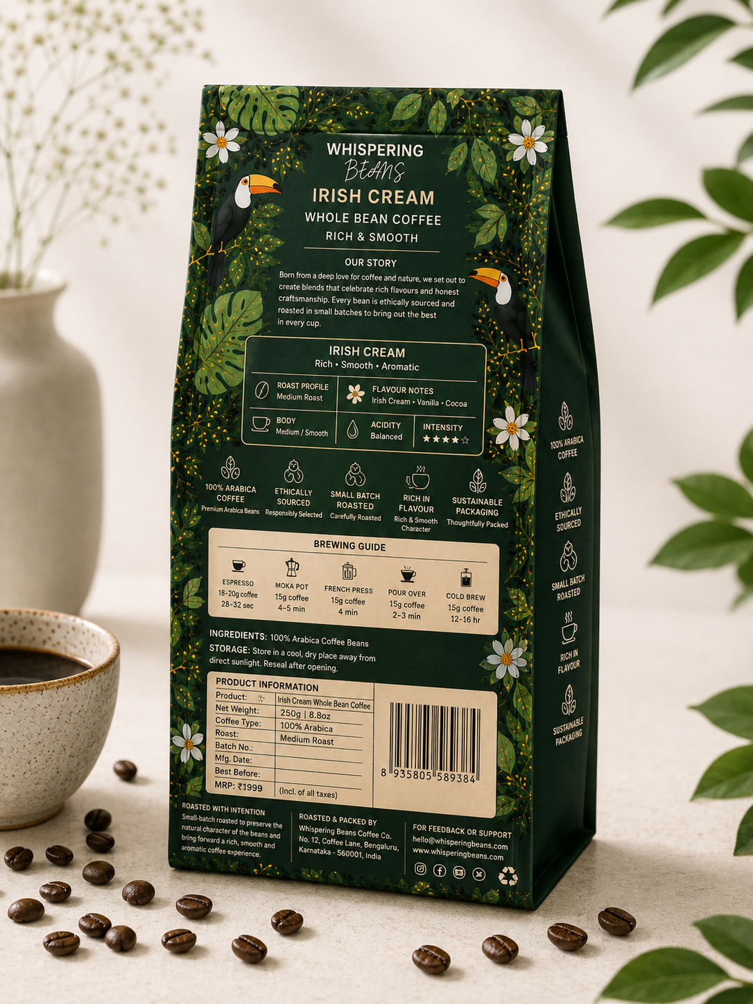 Irish Cream Whole Bean Coffee - Image 5