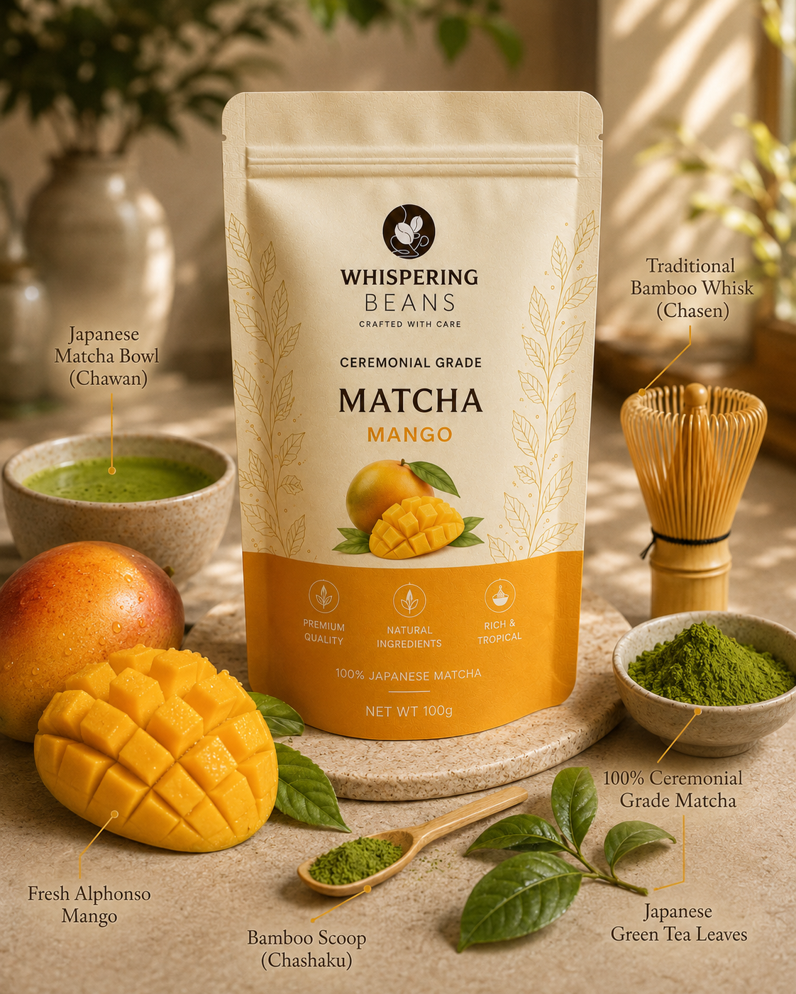 Mango Matcha Powder - Image 2