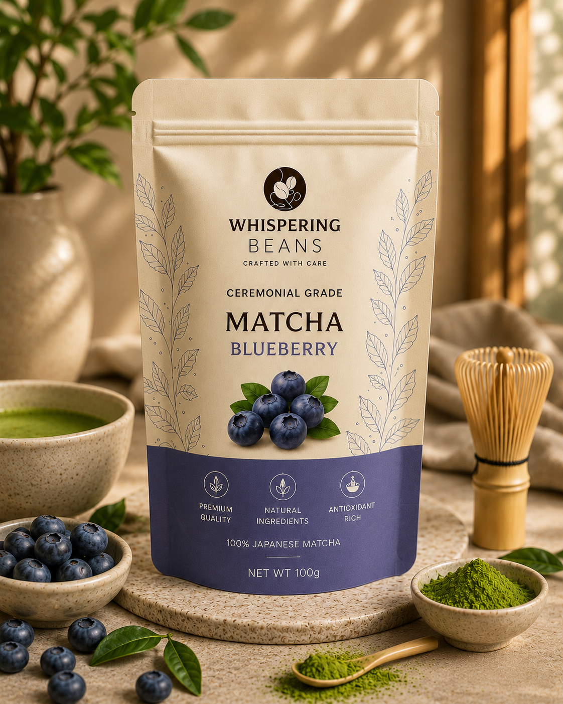 Blueberry Matcha