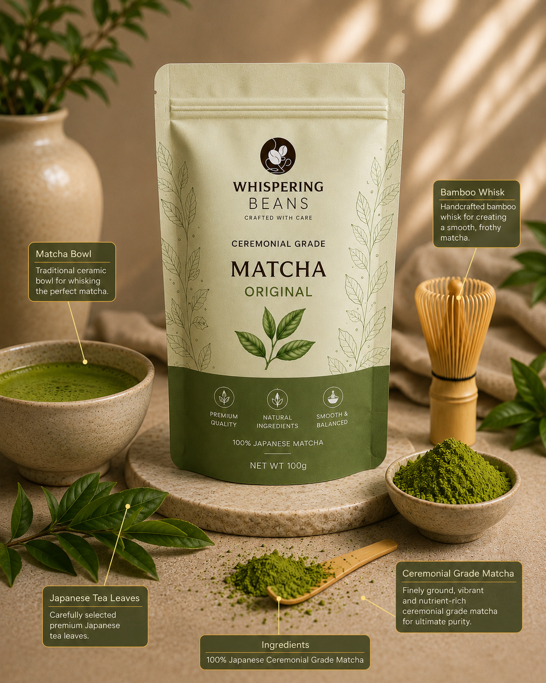 Original Ceremonial Grade Japanese Matcha - Image 4