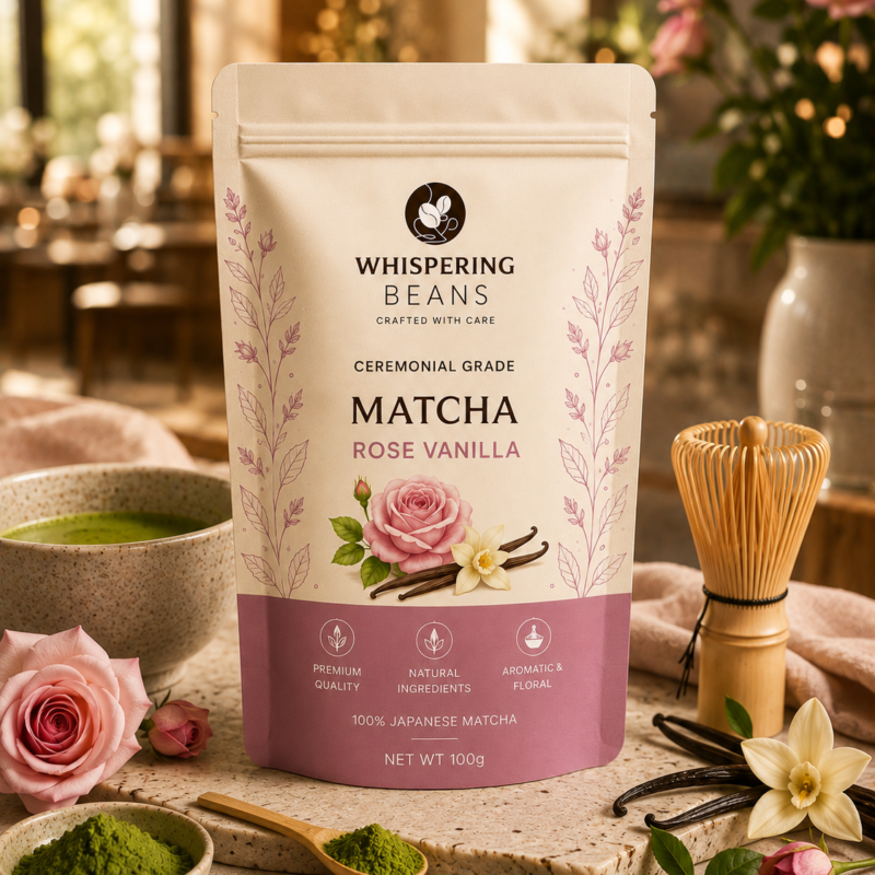 Rose Vanilla Matcha