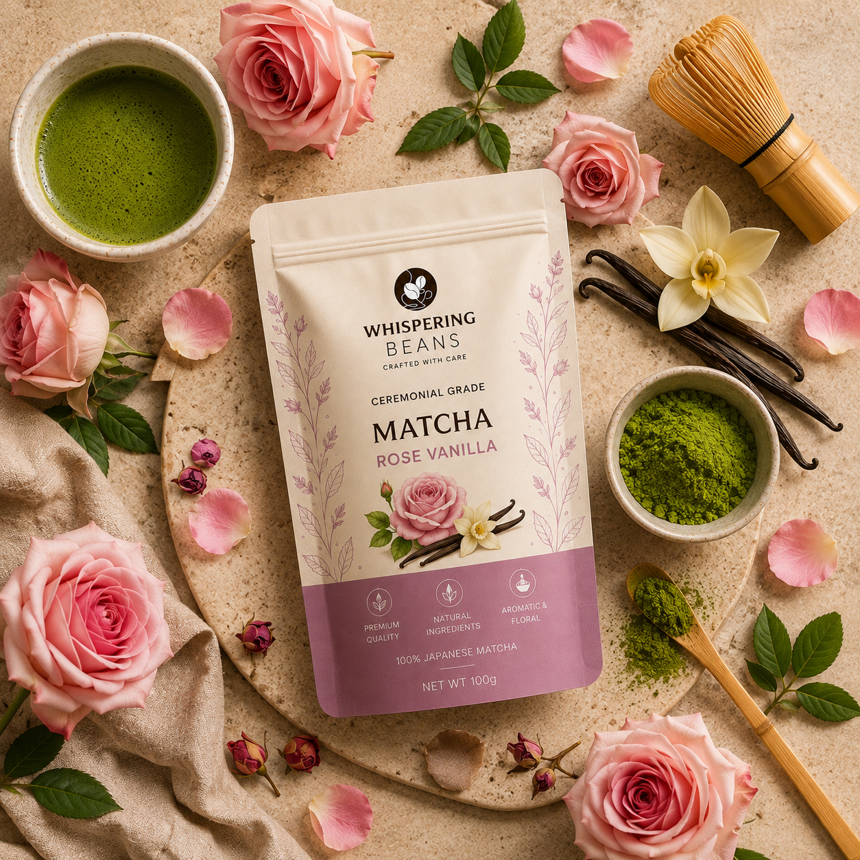 Rose Vanilla Matcha - Image 2