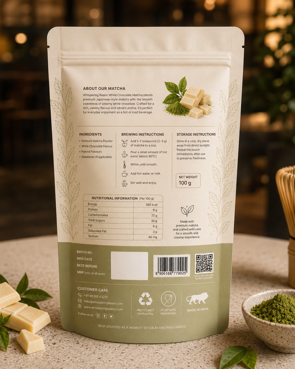 White Chocolate matcha - Image 6
