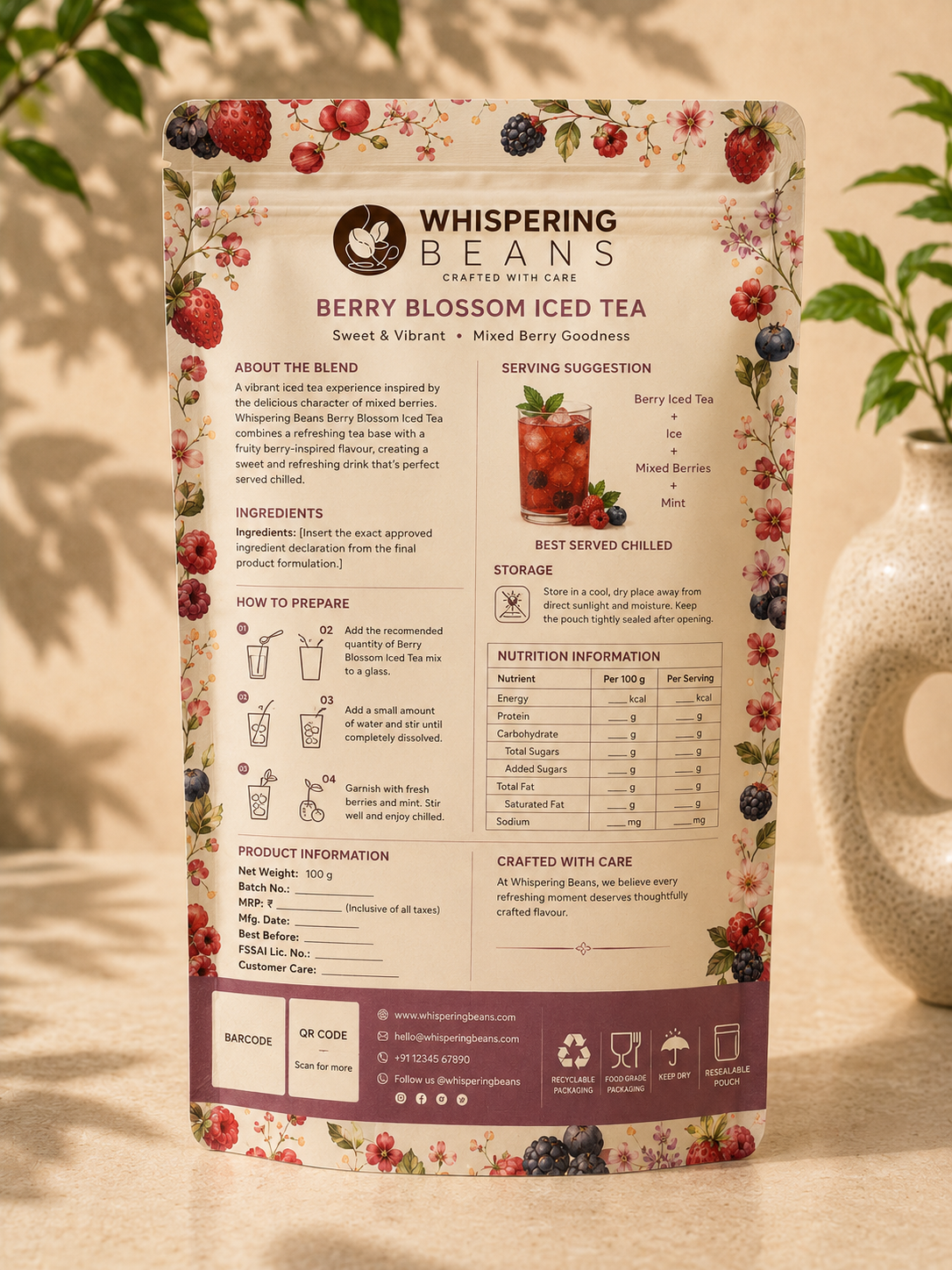 Berry Blossom Iced Tea - Image 5