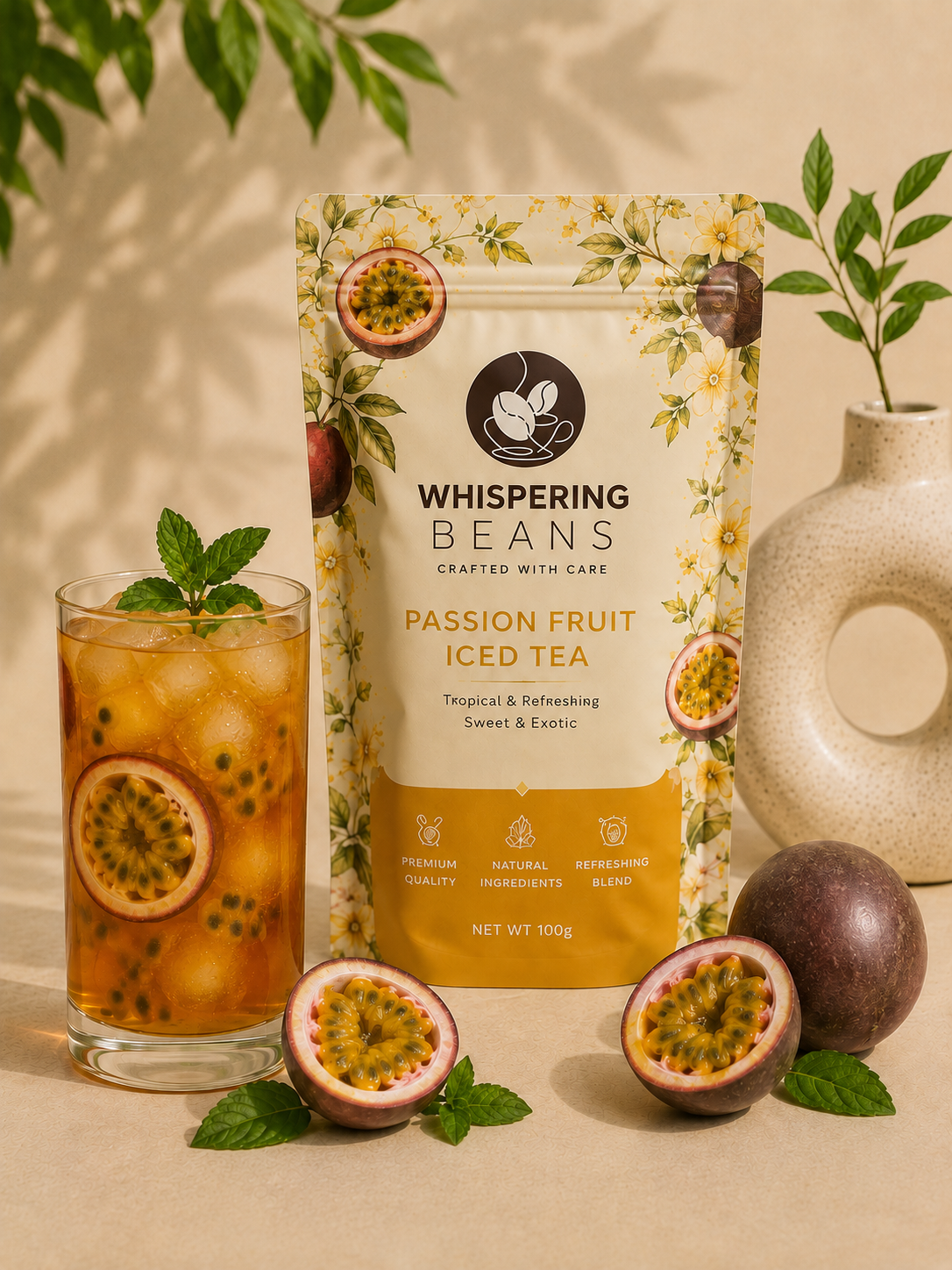 Passion Fruit Iced Tea