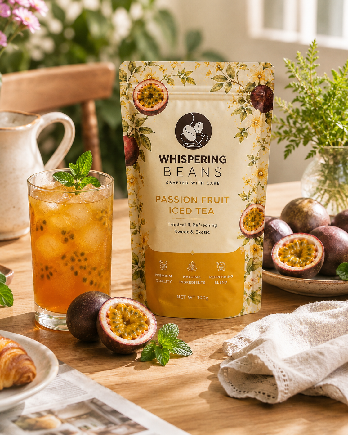 Passion Fruit Iced Tea - Image 4