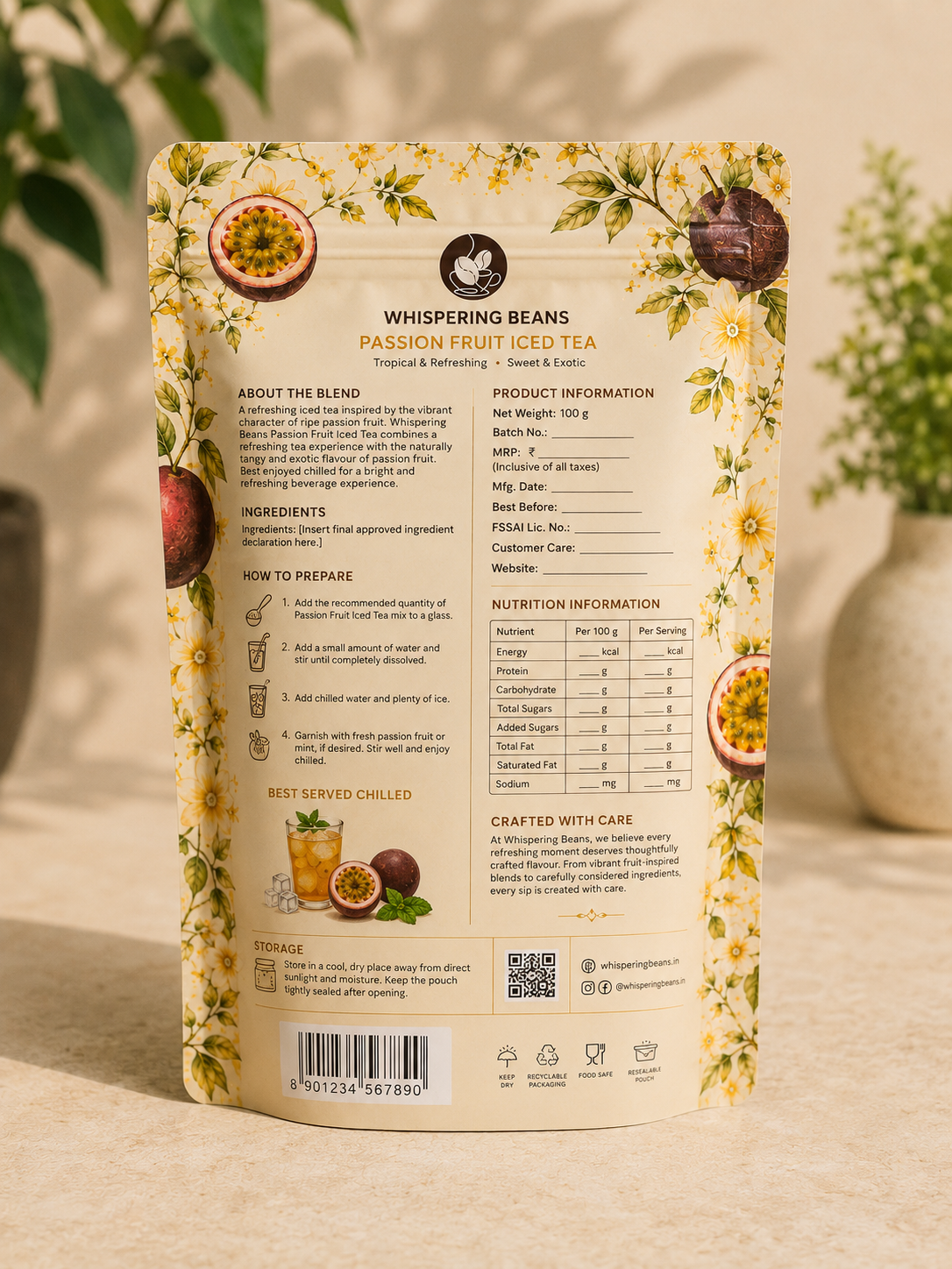 Passion Fruit Iced Tea - Image 5