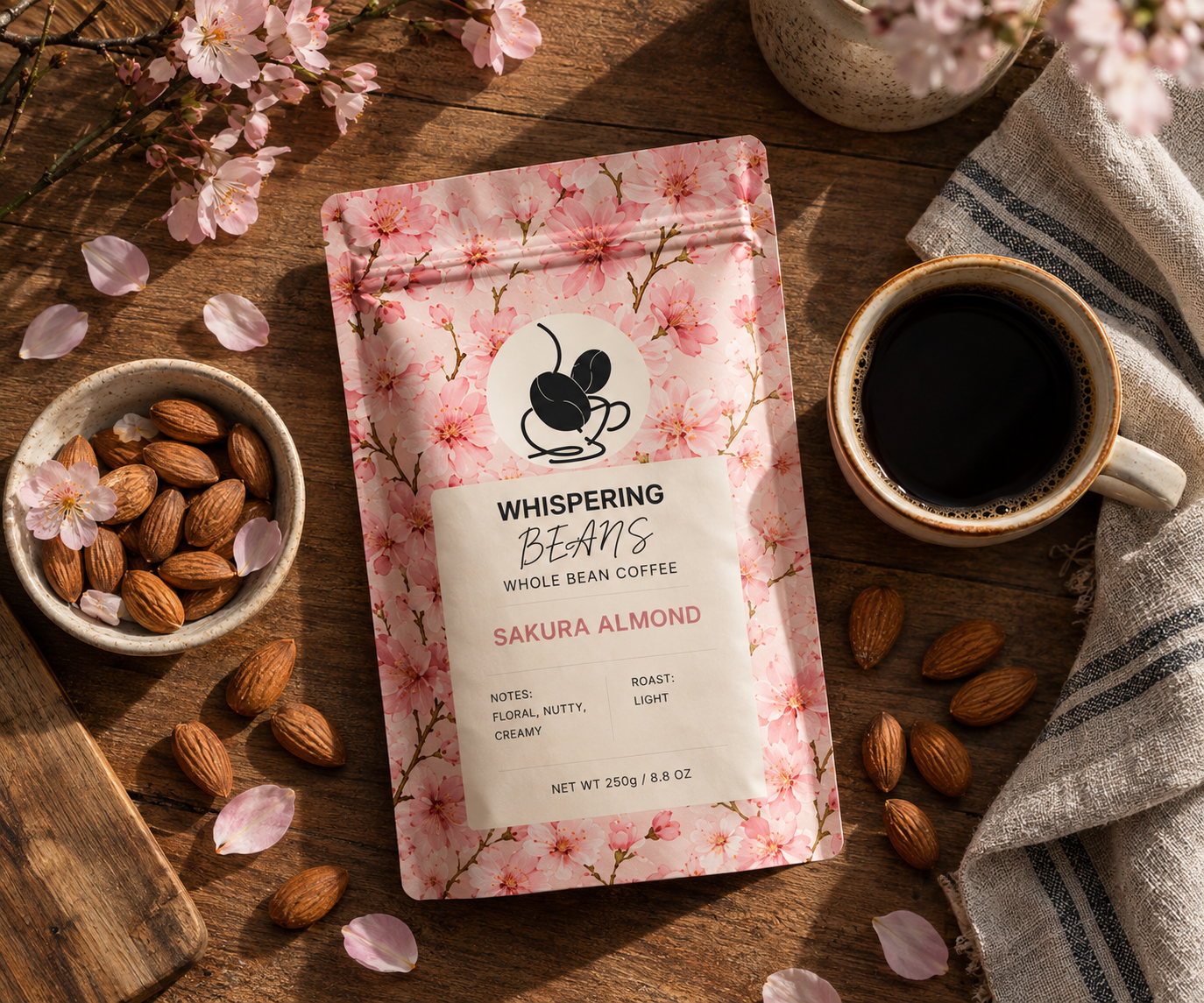 Sakura Almond Coffee - Image 3