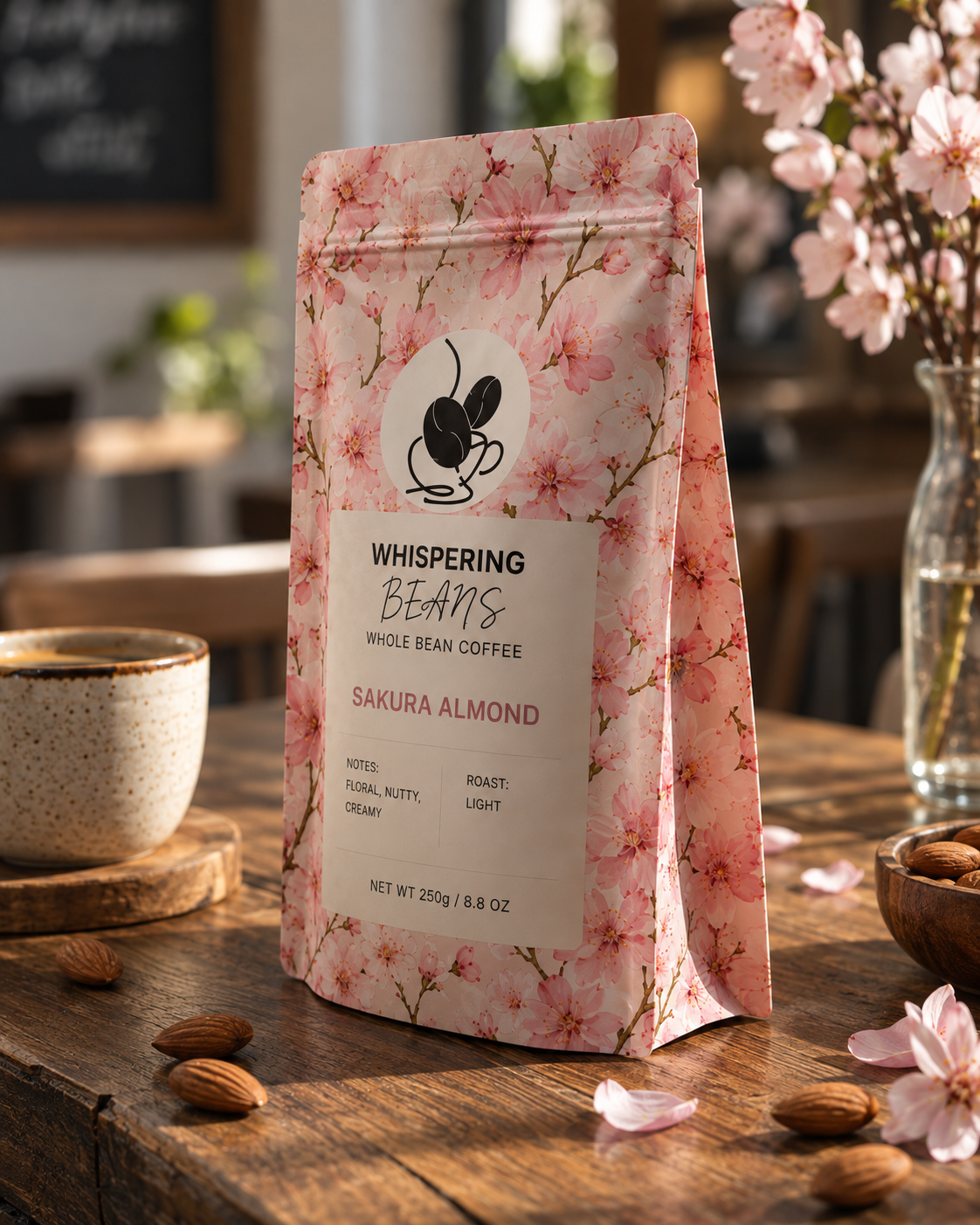 Sakura Almond Coffee - Image 2
