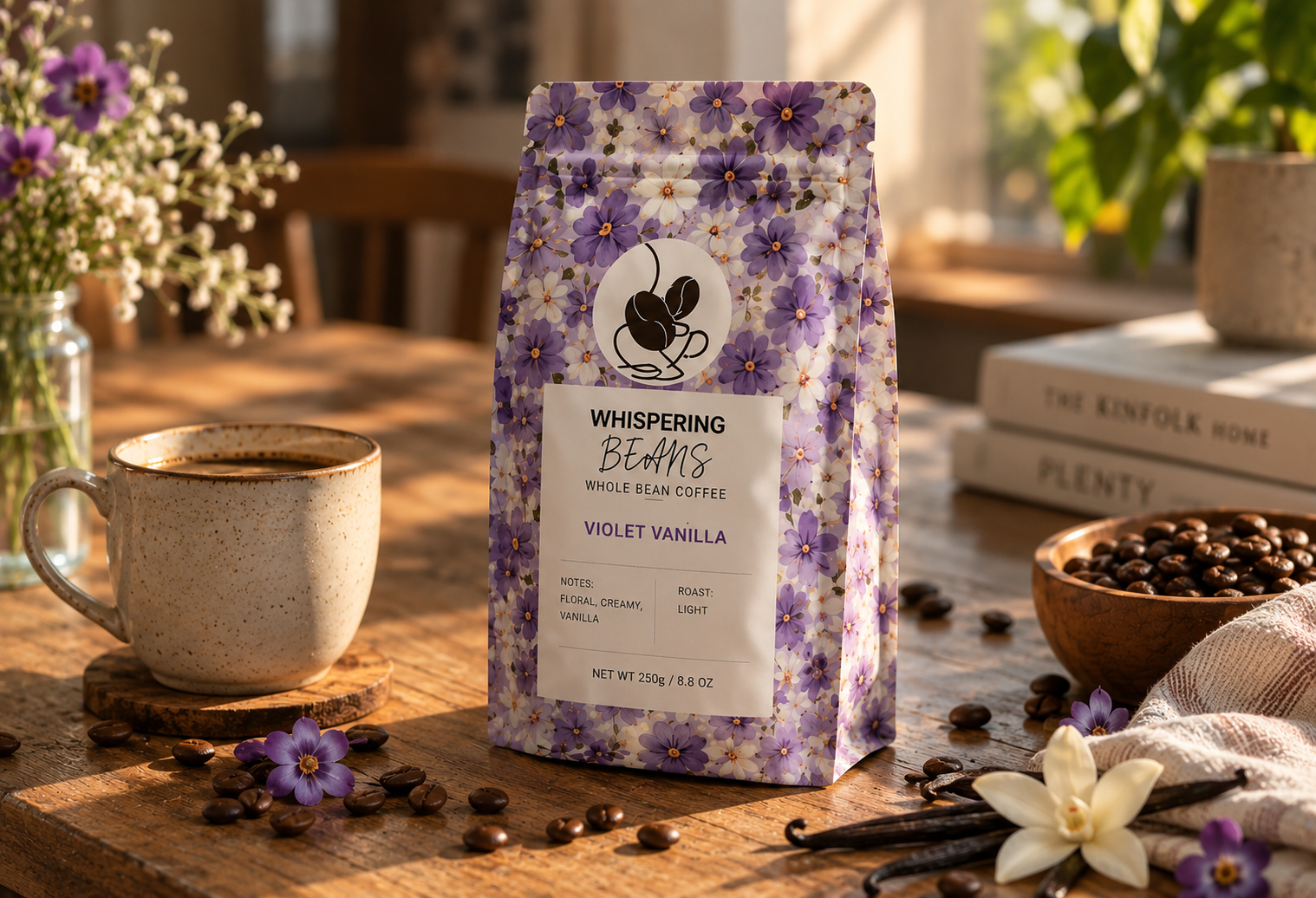 Violet Vanilla Coffee - Image 4