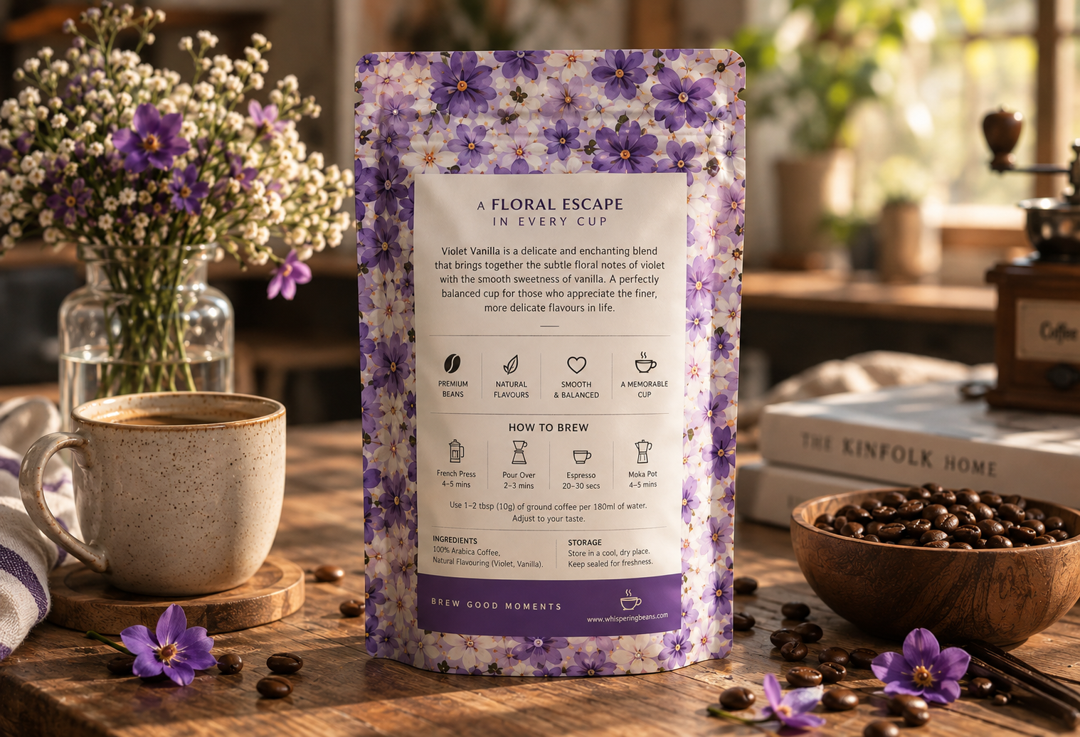 Violet Vanilla Coffee - Image 5
