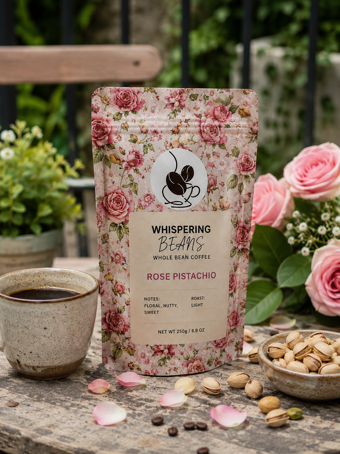 Rose Pistachio Coffee - Image 3